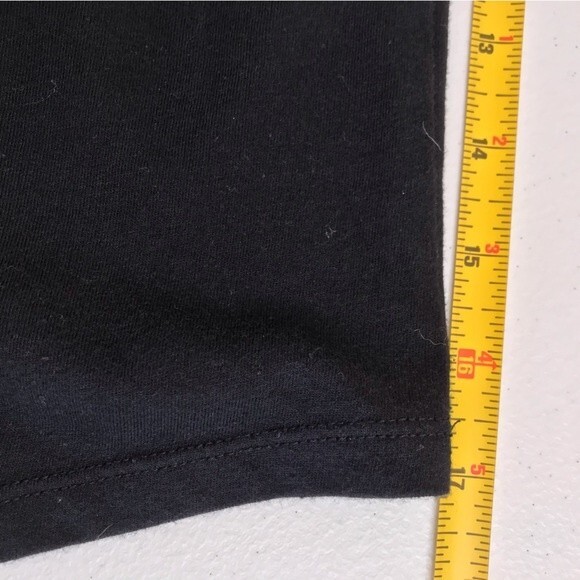 Flirtitude Active Los Angeles Spirit Jersey Back Spellout Black Long Sleeve XXL - Picture 10 of 12